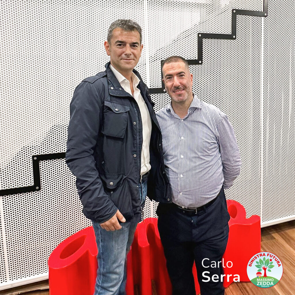 Massimo Zedda e Carlo Serra